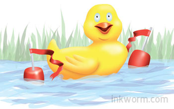 Cartoon Yellow Duck